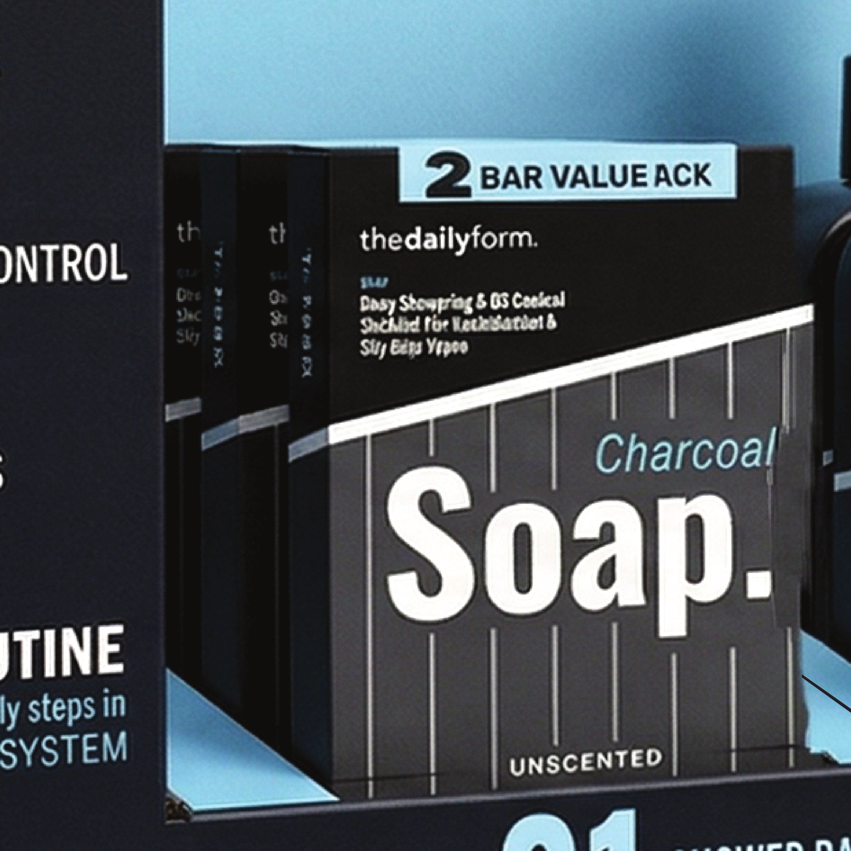 2 Pack Charcoal Soap